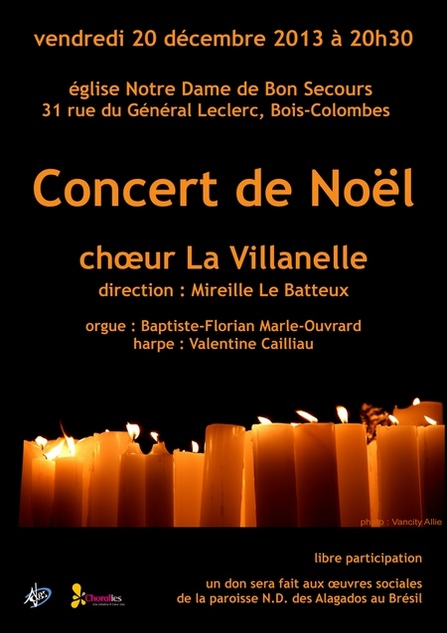 Villanelle concert Noel 2013
